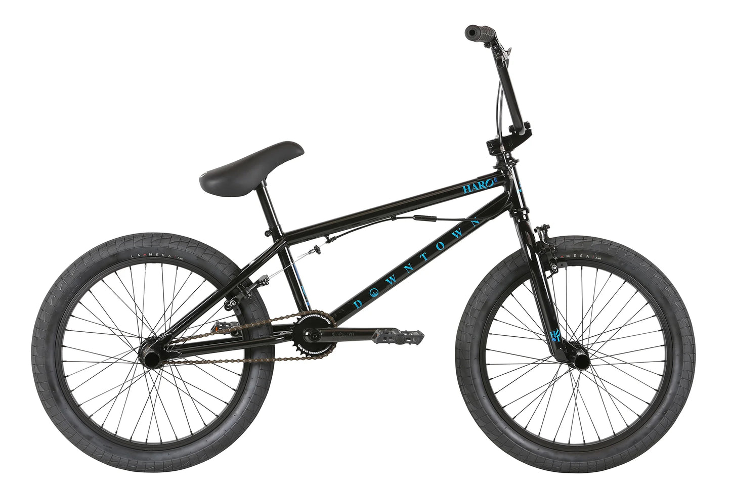 Haro Downtown 20.5" BMX TT Black