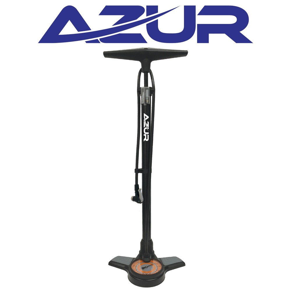 Azur Jumbo Gauge Floor Pump