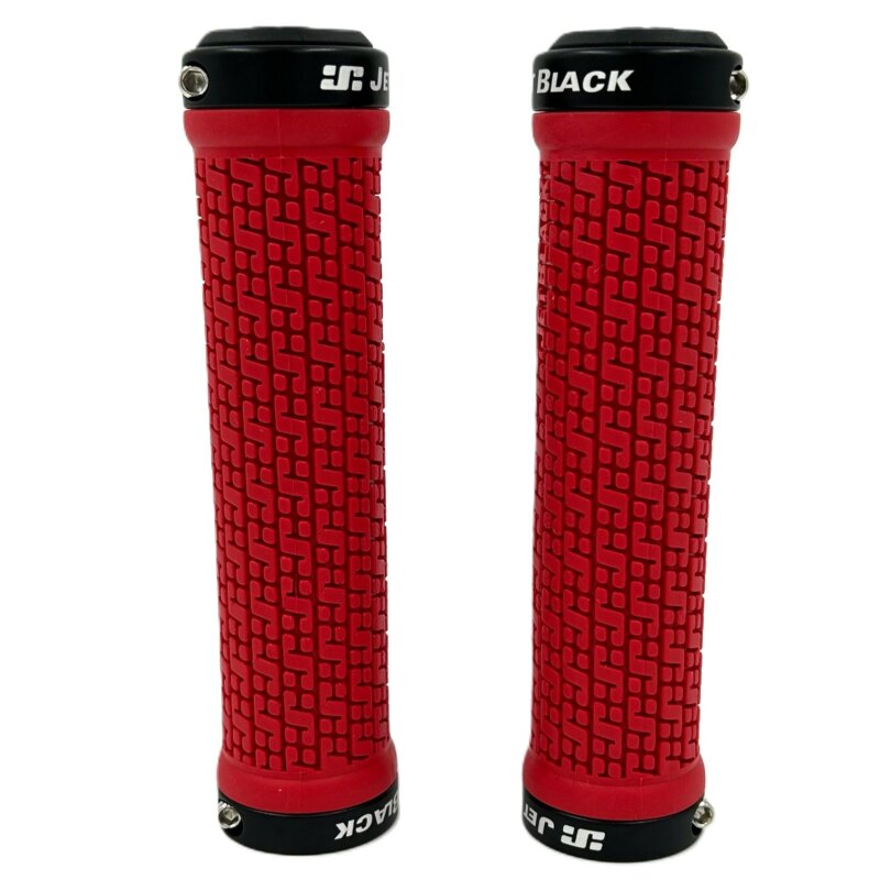 Jet Black Pin Lock on Grips Rings